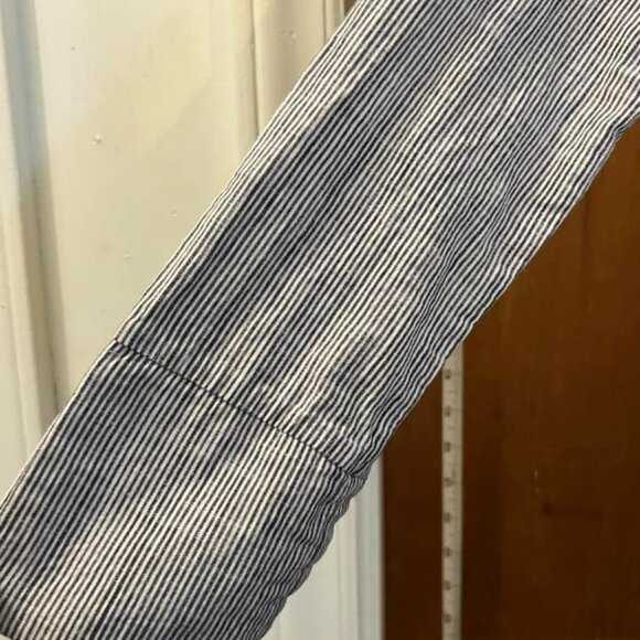 🐻Size S - Lazy Sundays - White and Blue Knit Pullover - Picture 3 of 7